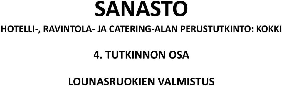 CATERING-ALAN