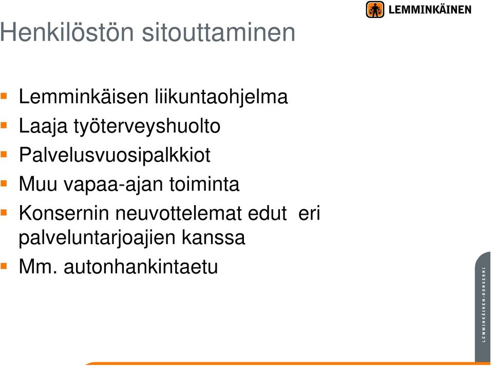 Palvelusvuosipalkkiot Muu vapaa-ajan toiminta