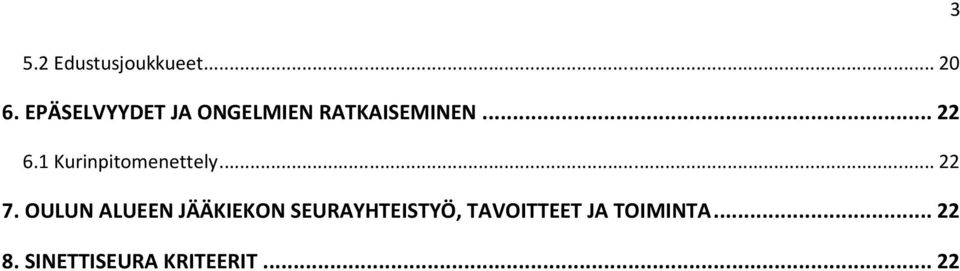 1 Kurinpitomenettely...22 7.