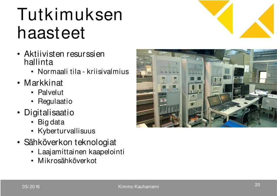 Digitalisaatio Big data Kyberturvallisuus Sähköverkon
