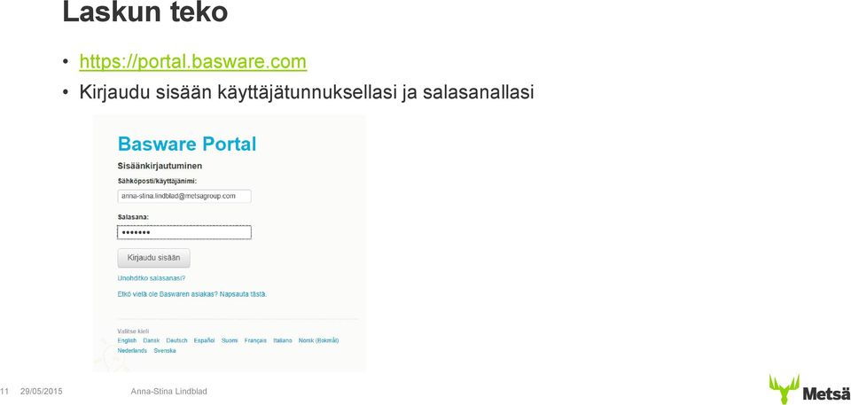 com Kirjaudu sisään