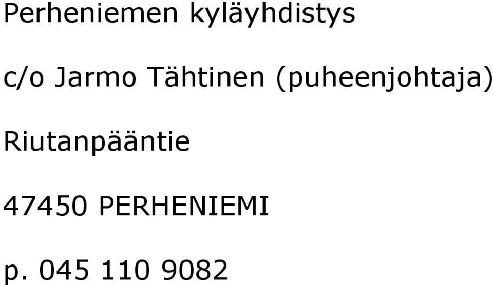 (puheenjohtaja)