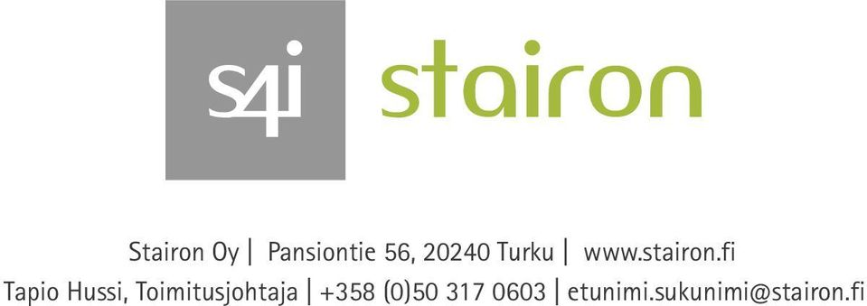 fi Tapio Hussi, Toimitusjohtaja