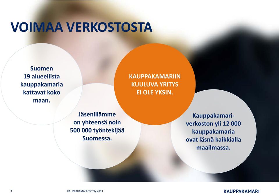 Jäsenillämme on yhteensä noin 500 000 työntekijää Suomessa.