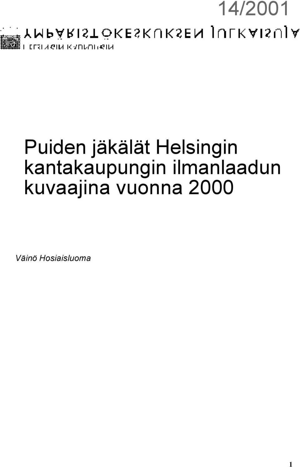 ilmanlaadun kuvaajina