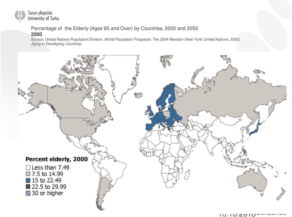 Division, World Population Prospects: The 2004 Revision (New