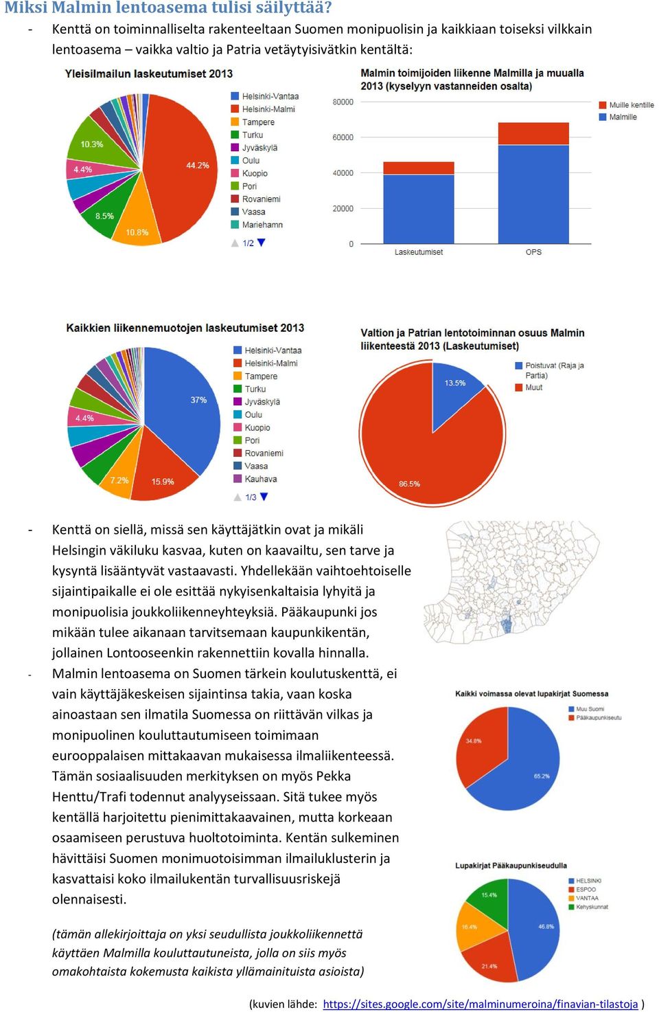 ovat ja mikäli Helsingin väkiluku kasvaa, kuten on kaavailtu, sen tarve ja kysyntä lisääntyvät vastaavasti.