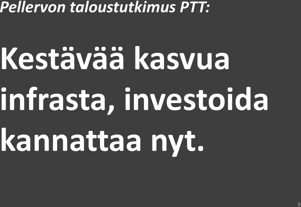 Kestävää kasvua