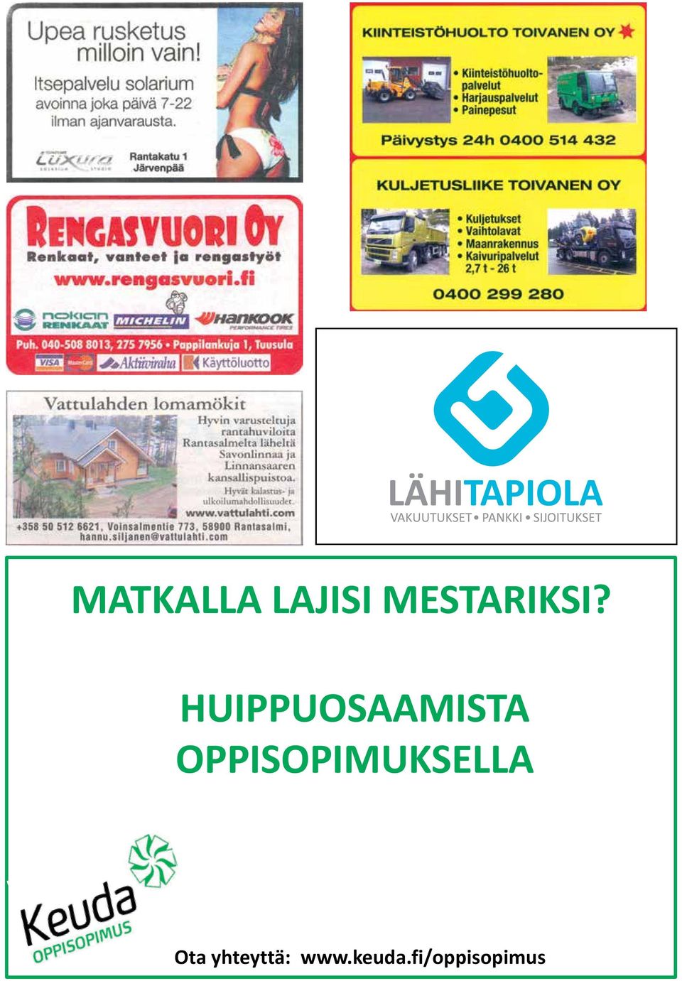 HUIPPUOSAAMISTA