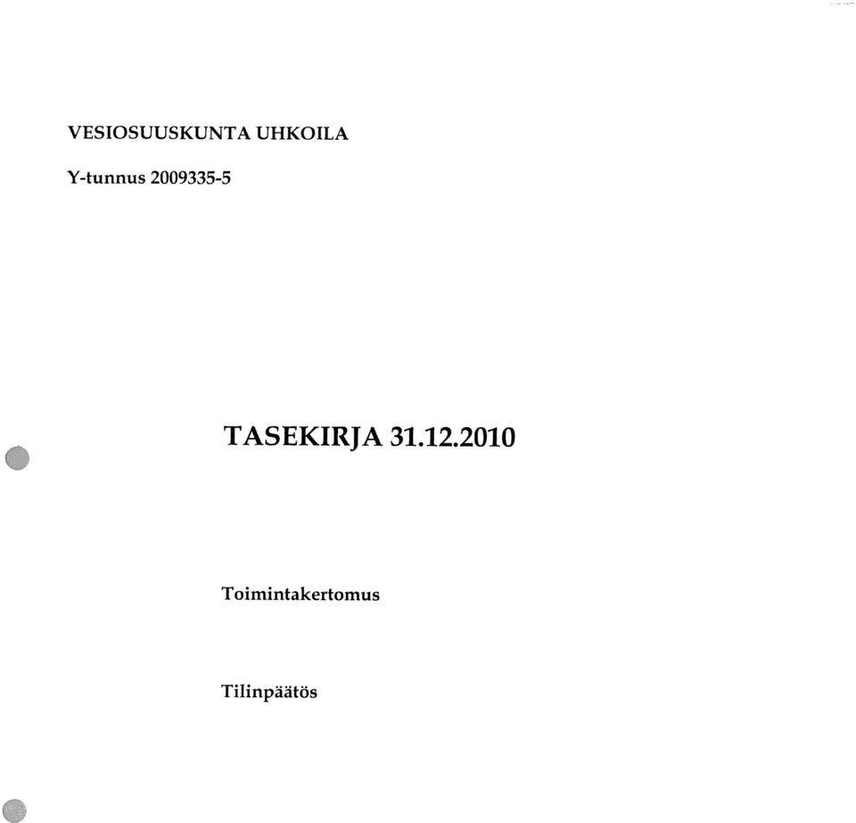 TASEKIRJA 31.12.