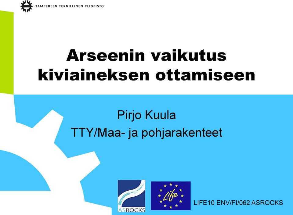 Pirjo Kuula TTY/Maa- ja