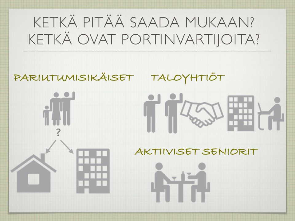 PORTINVARTIJOITA?