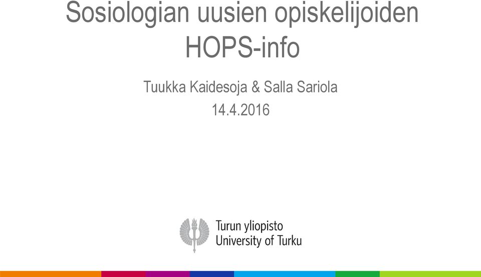 HOPS-info Tuukka