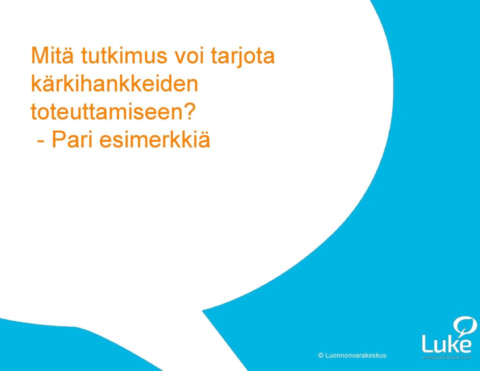 toteuttamiseen?