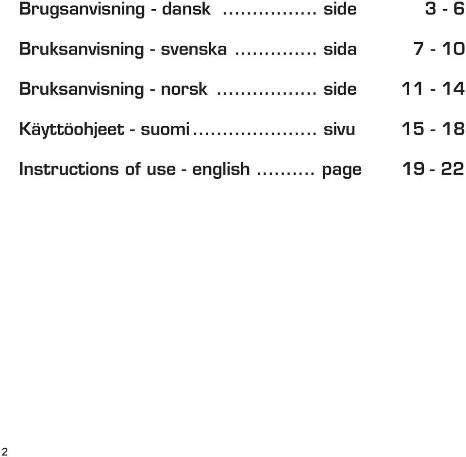 .. sida 7-10 Bruksanvisning - norsk.