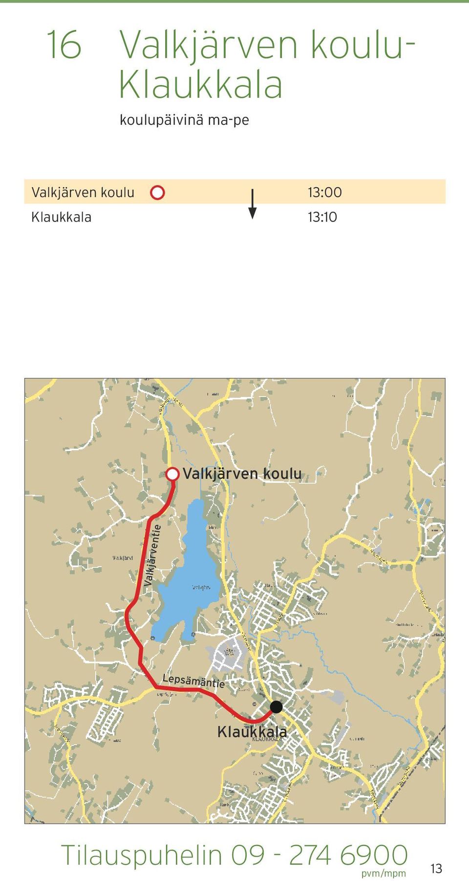 Valkjärven koulu Valkjärventie