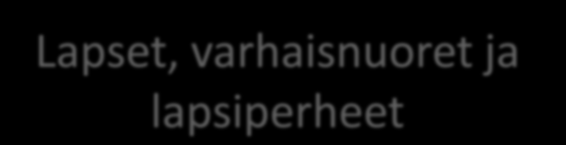 Lapset,