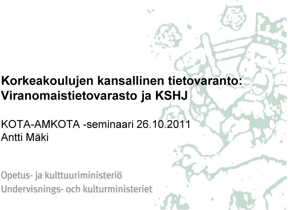 Viranomaistietovarasto ja