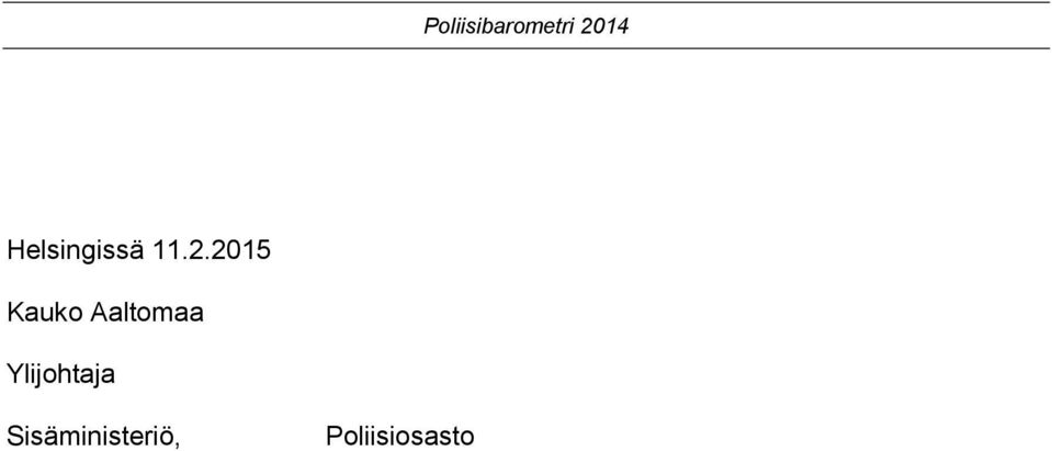 . Kauko Aaltomaa