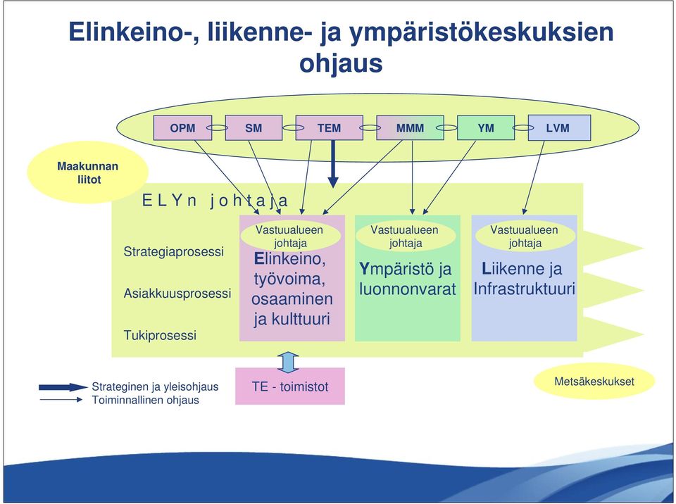 työvoima, ympäristö osaaminen ja kulttuuri Vastuualueen johtaja Ympäristö ja luonnonvarat Vastuualueen