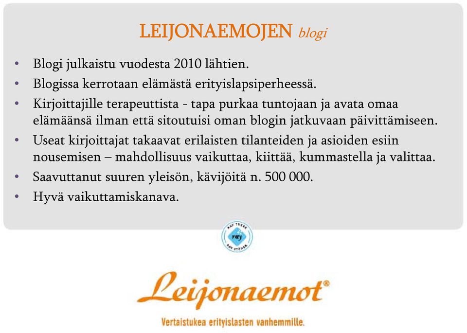 jatkuvaan päivittämiseen.