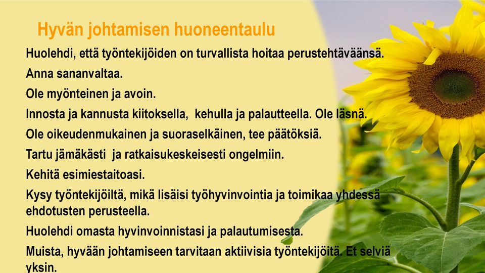 Tartu jämäkästi ja ratkaisukeskeisesti ongelmiin. Kehitä esimiestaitoasi.