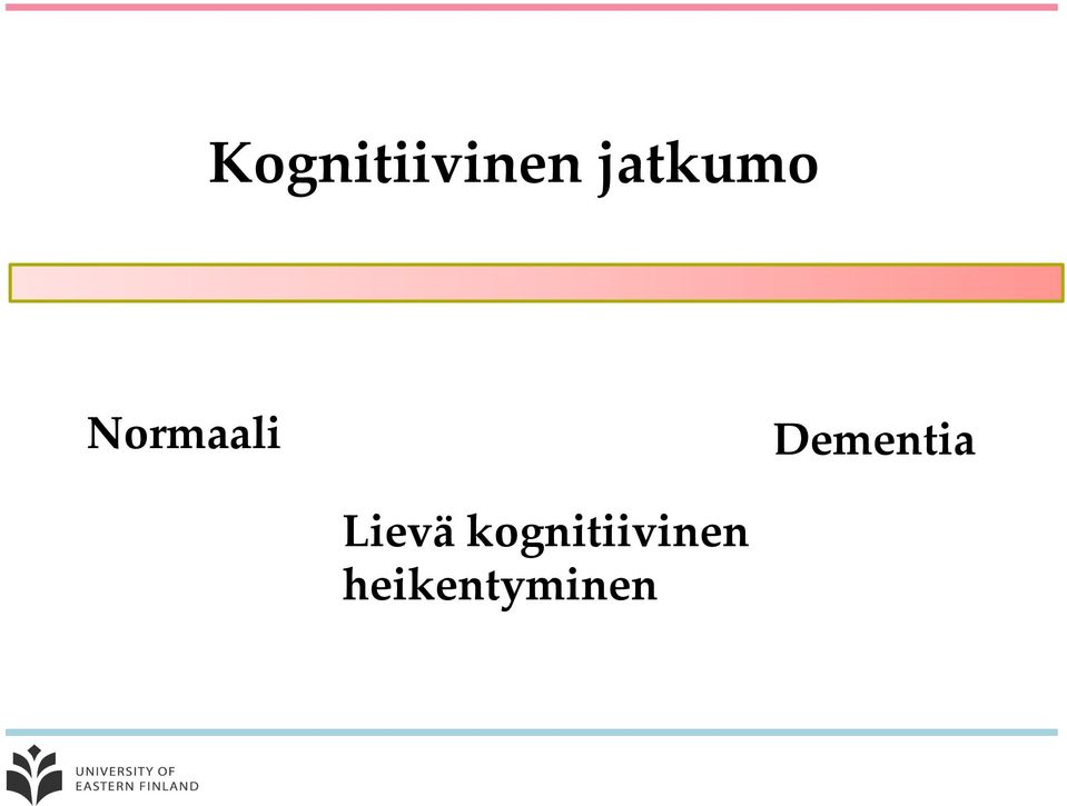 Dementia Lievä