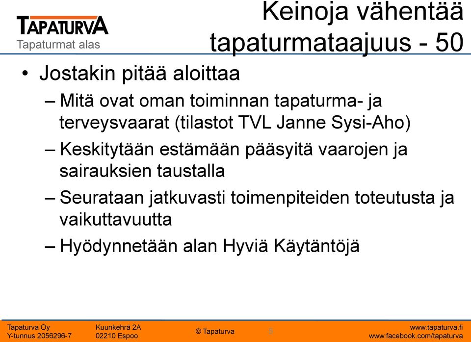 estämään pääsyitä vaarojen ja sairauksien taustalla Seurataan jatkuvasti