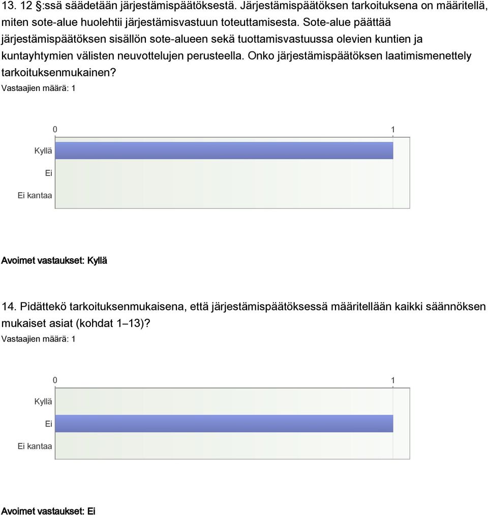 Sote-alue päättää järjestämispäätöksen sisällön sote-alueen sekä tuottamisvastuussa olevien kuntien ja kuntayhtymien välisten