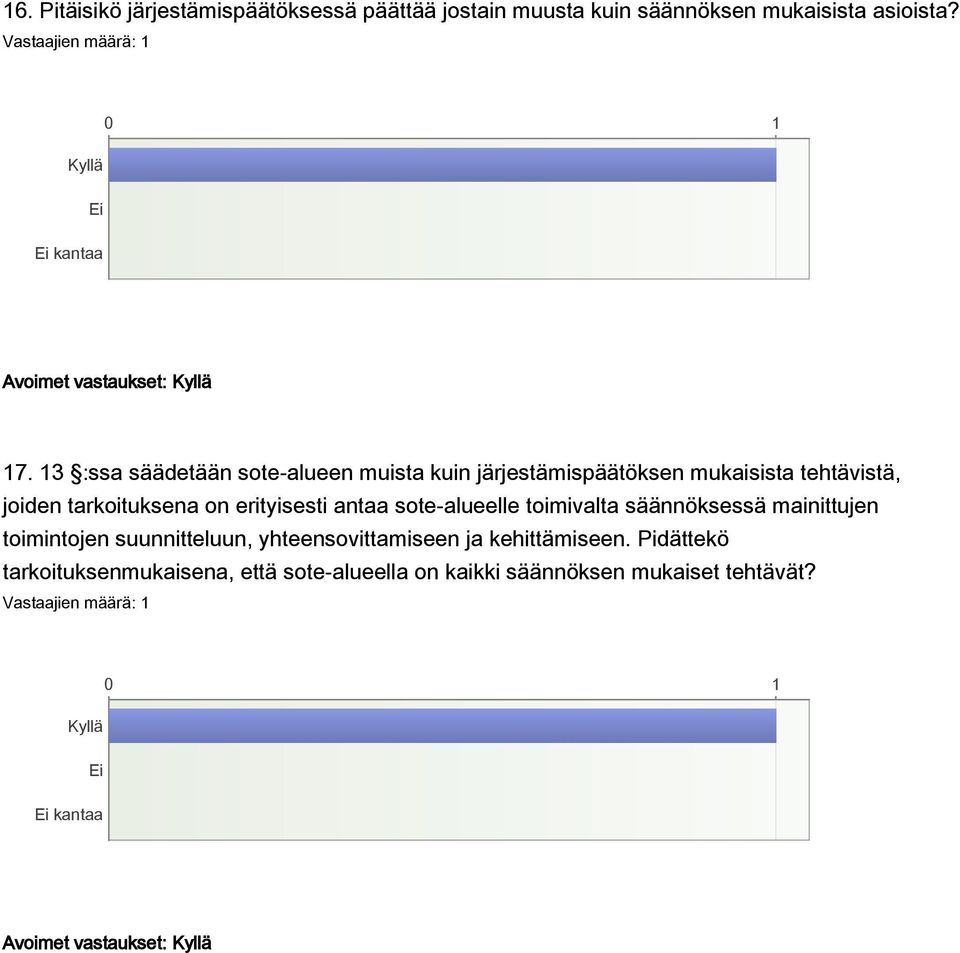 13 :ssa säädetään sote-alueen muista kuin järjestämispäätöksen mukaisista tehtävistä, joiden tarkoituksena on erityisesti