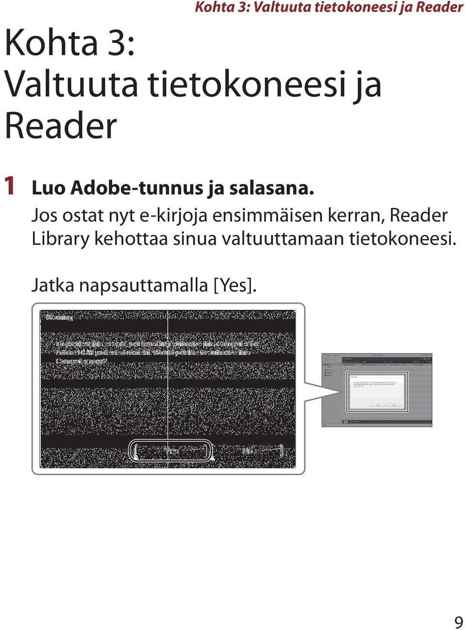 Jos ostat nyt e-kirjoja ensimmäisen kerran, Reader Library