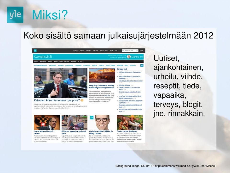 julkaisujärjestelmään 2012 Uutiset,
