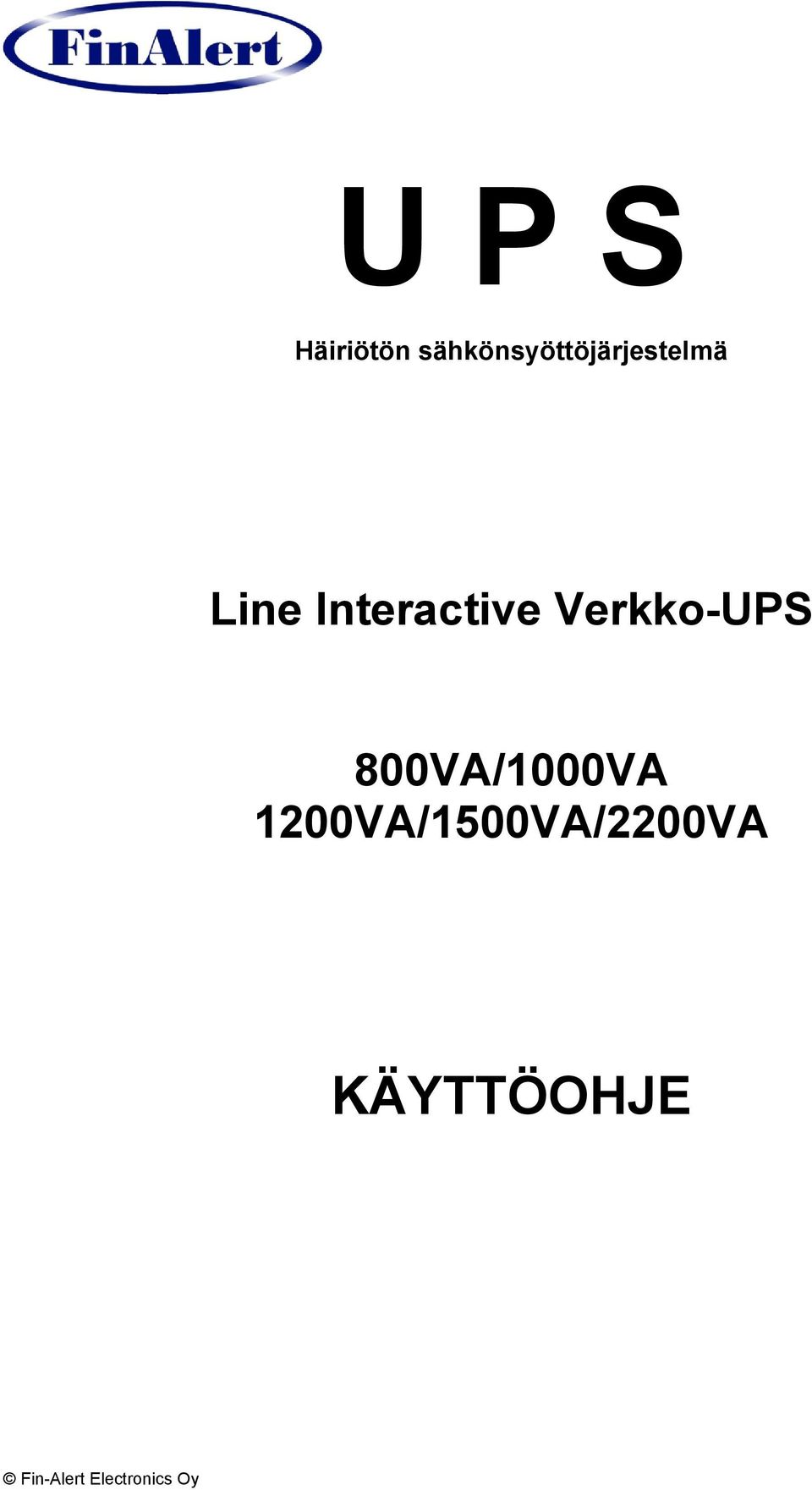 Line Interactive Verkko-UPS