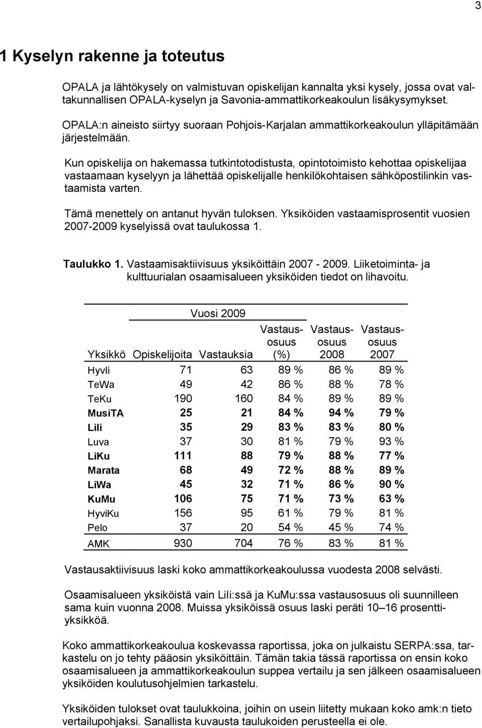 Kun opiskelija on hakemassa tutkintotodistusta, opintotoimisto kehottaa opiskelijaa vastaamaan kyselyyn ja lähettää opiskelijalle henkilökohtaisen sähköpostilinkin vastaamista varten.