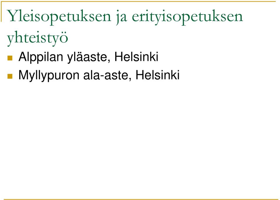 yhteistyö Alppilan