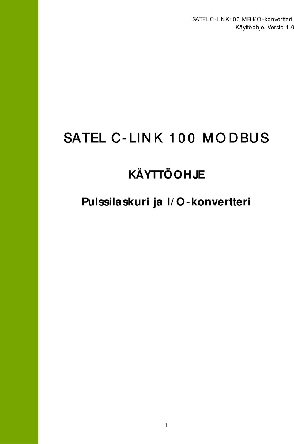 Pulssilaskuri ja
