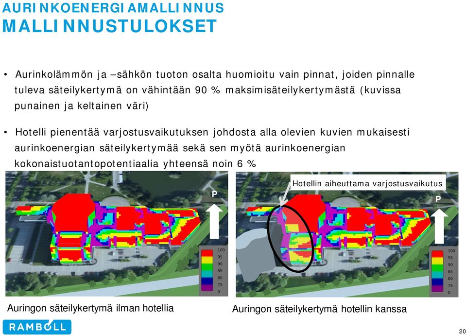 johdosta alla olevien kuvien mukaisesti aurinkoenergian säteilykertymää sekä sen myötä aurinkoenergian kokonaistuotantopotentiaalia