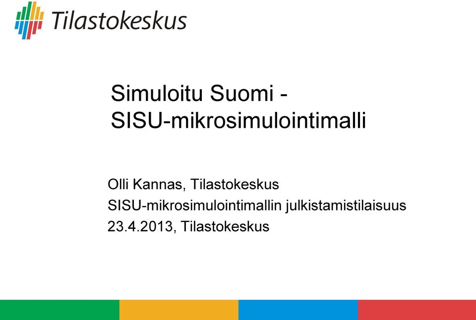 Kannas, Tilastokeskus