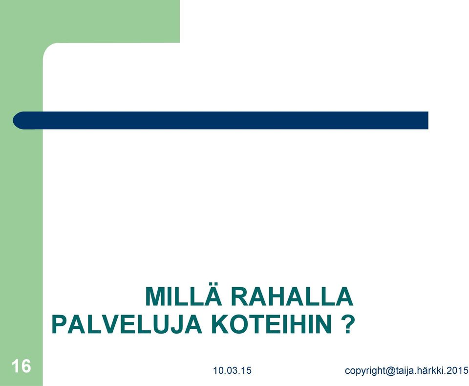 PALVELUJA