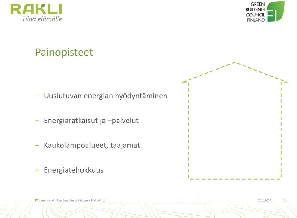 Kaukolämpöalueet, taajamat + Energiatehokkuus +