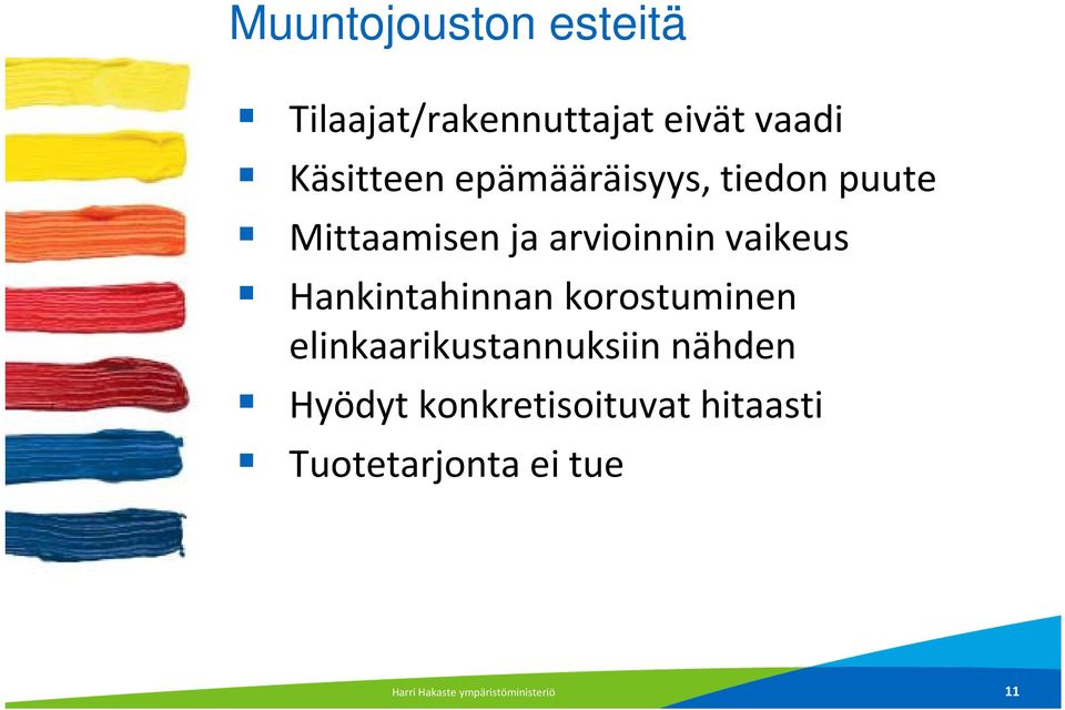 Hankintahinnan korostuminen elinkaarikustannuksiin nähden Hyödyt