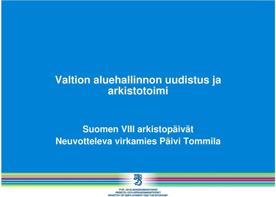 Suomen VIII arkistopäivät