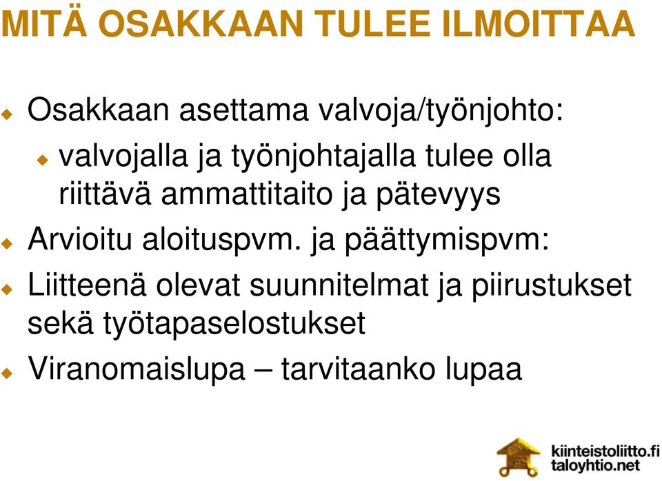 pätevyys Arvioitu aloituspvm.