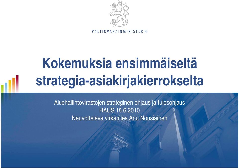 Aluehallintovirastojen strateginen ohjaus