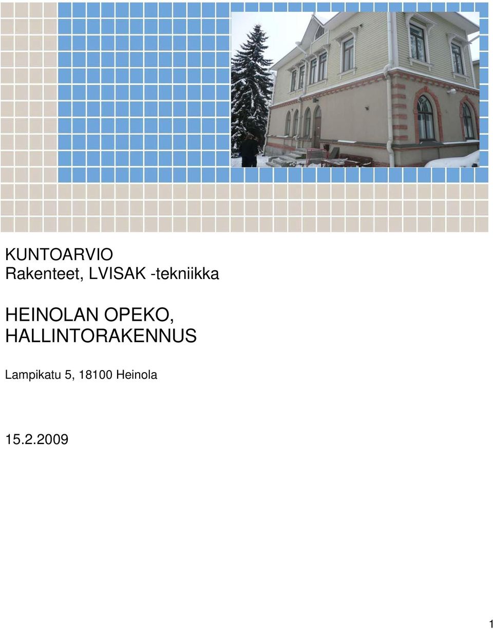 OPEKO, HALLINTORAKENNUS