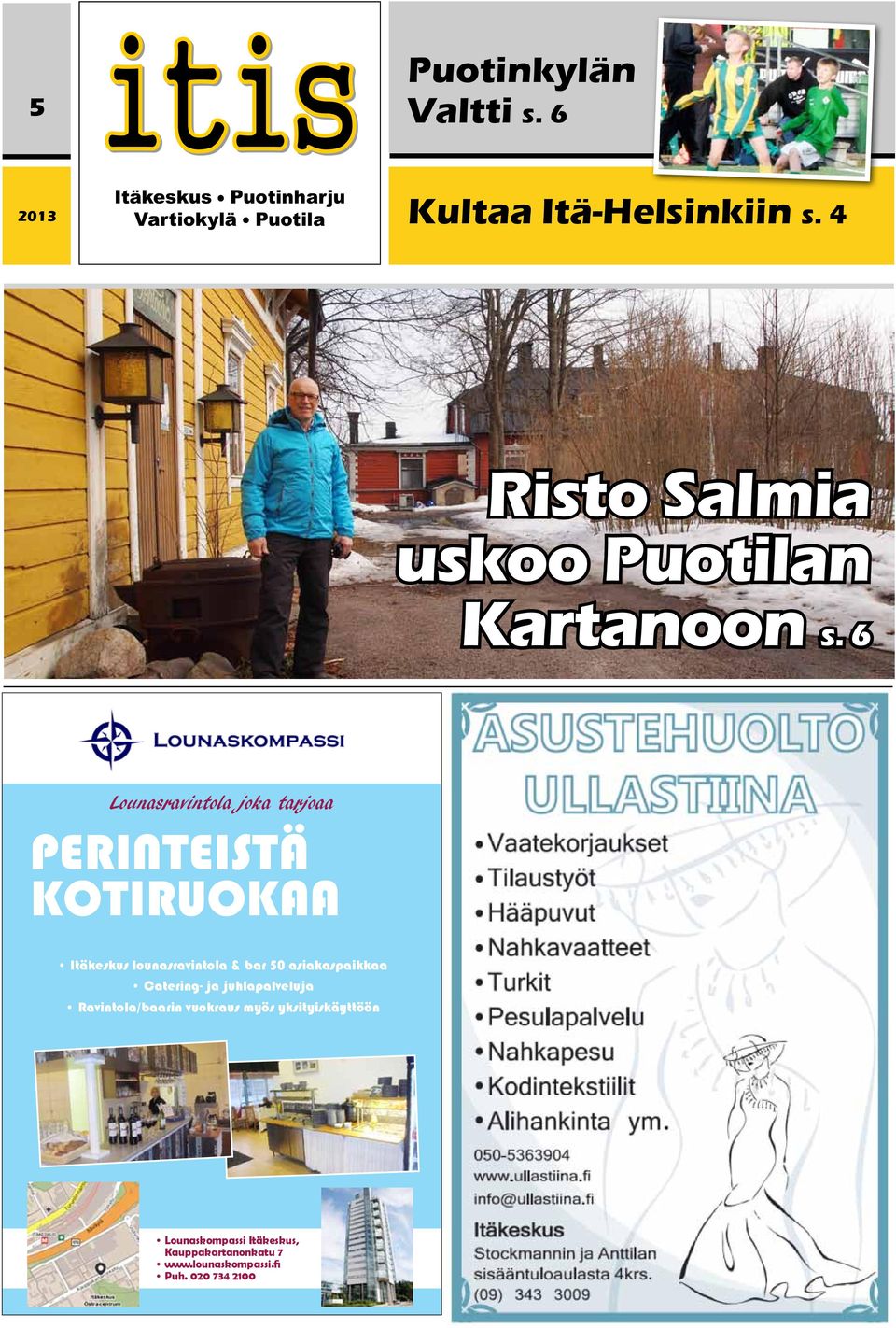 6 Lounasravintola joka tarjoaa PERINTEISTÄ KOTIRUOKAA Itäkeskus lounasravintola & bar 50