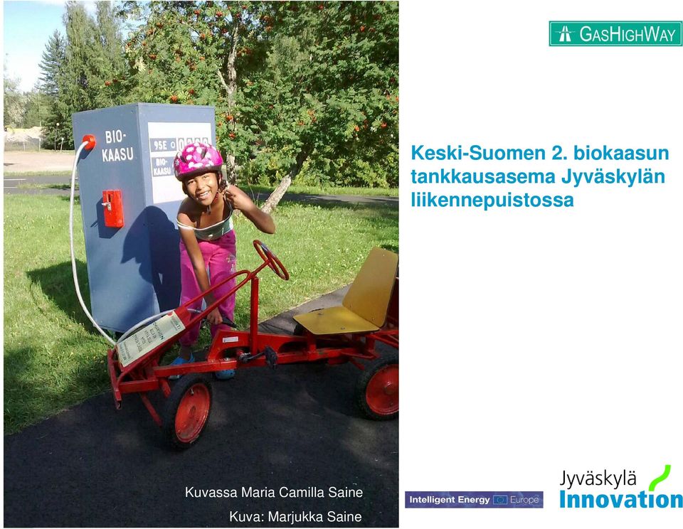 Jyväskylän liikennepuistossa