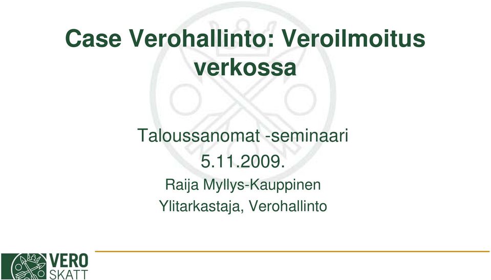 -seminaari 5.11.2009.