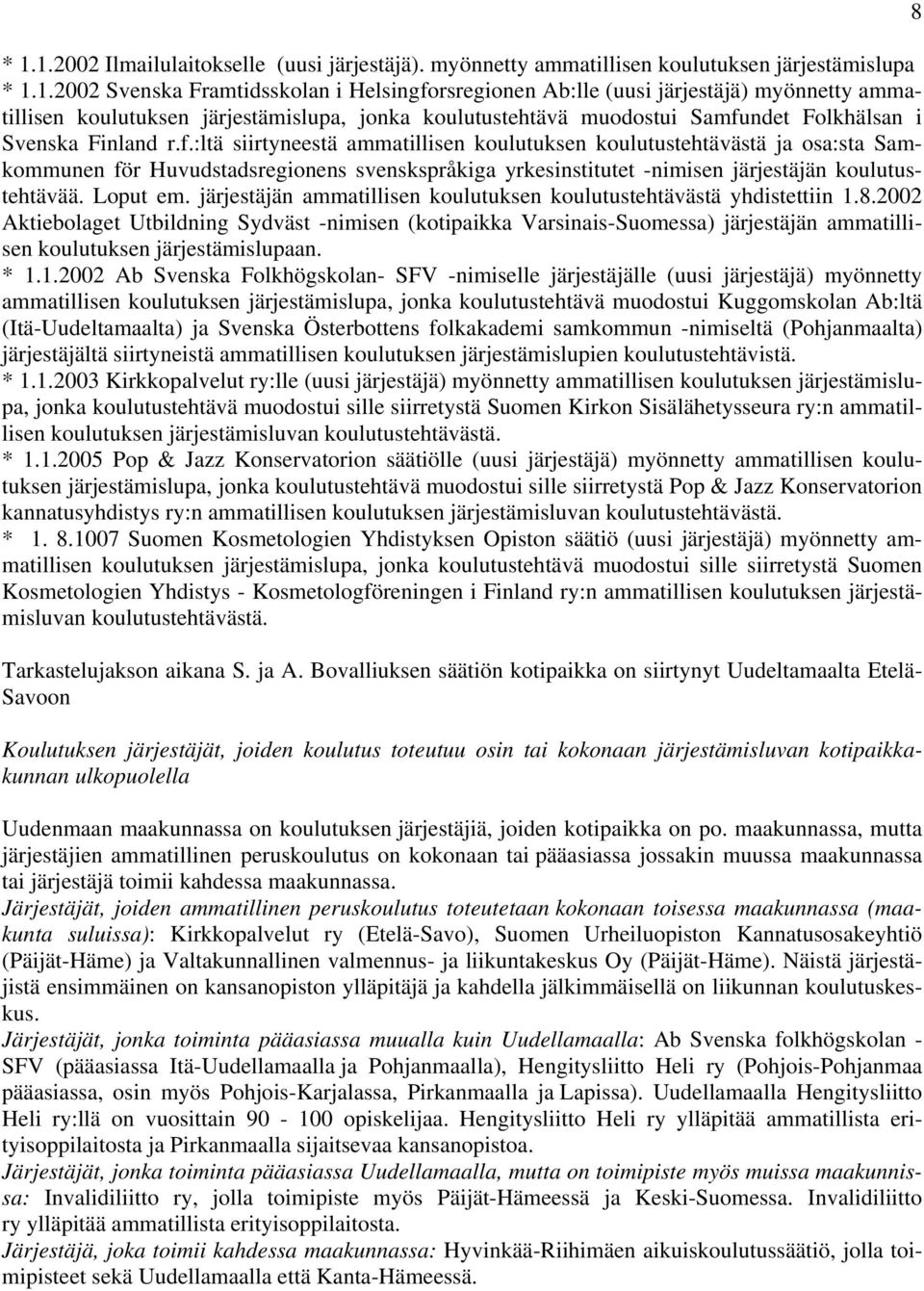 ndet Folkhälsan i Svenska Finland r.f.