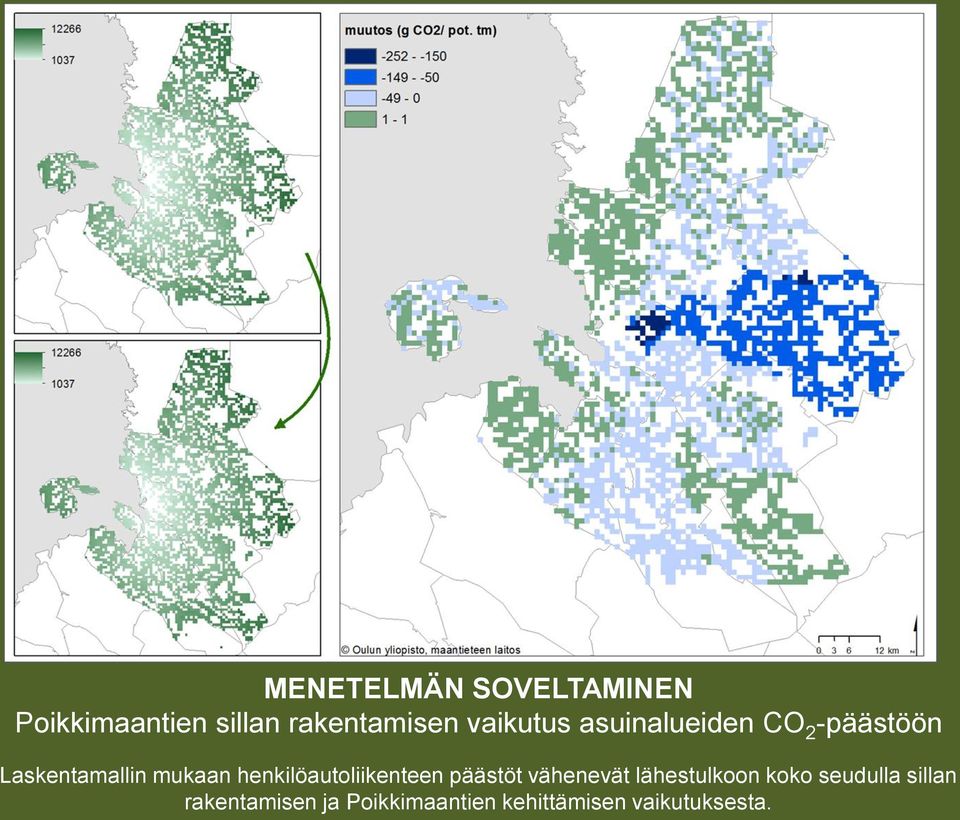 henkilöautoliikenteen päästöt vähenevät lähestulkoon koko